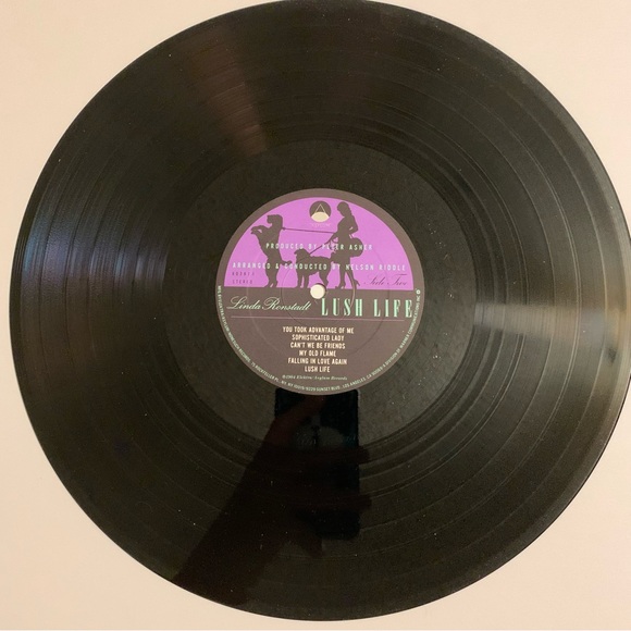Linda Ronstadt LUSH LIFE Vinyl LP Record New Open Box - Picture 7 of 9